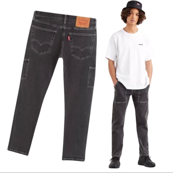 Levi’s 502™ HI-BALL UTILITY JEANS Perfect 10 Black {Levi’s Japan) A20510001 - Picture 12 of 12